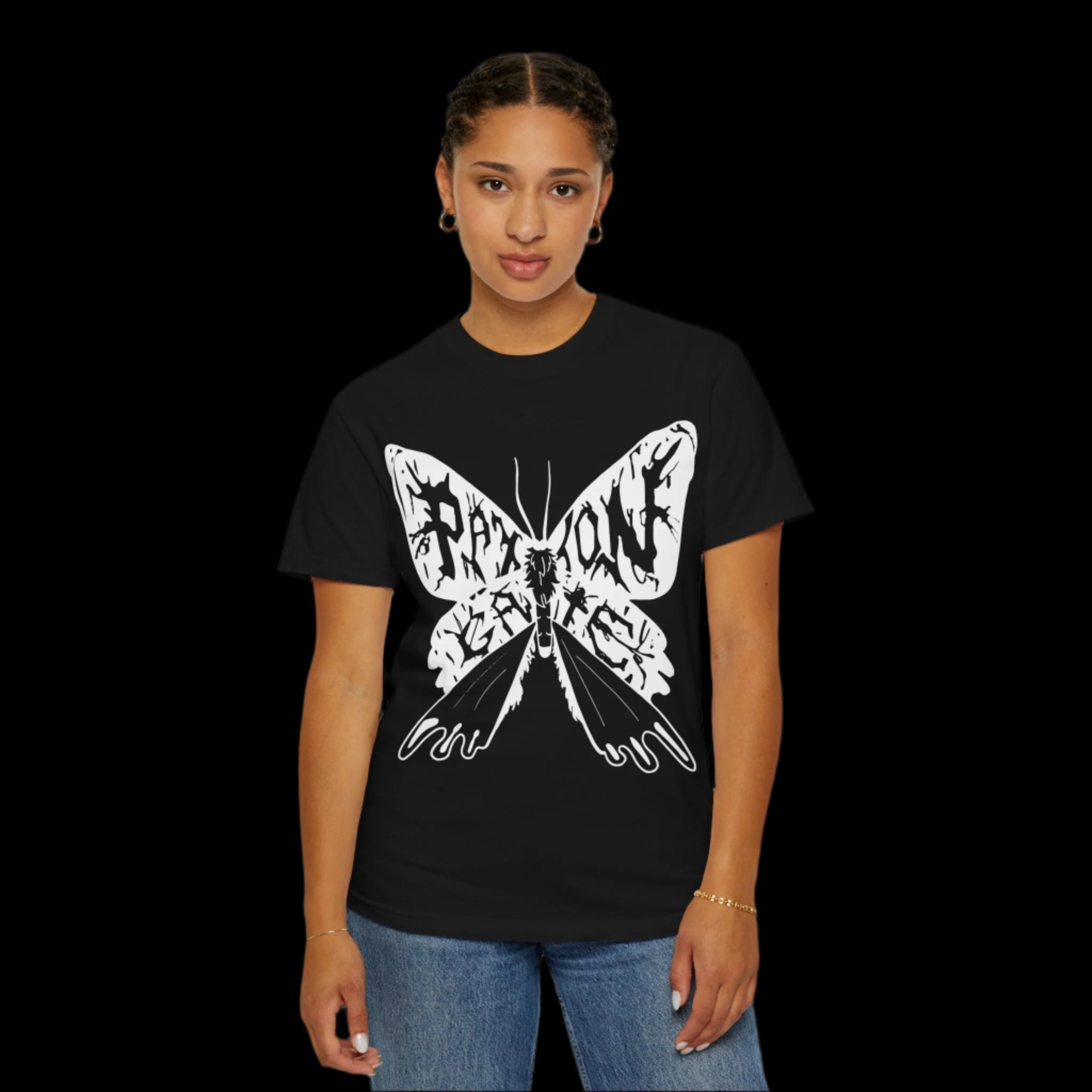 Unisex Paxton Gate Moth Graphic T-Shirt - Soft Cotton Tee for Men & Women - Perfect for Casual Wear, Street Style & Nature Lovers