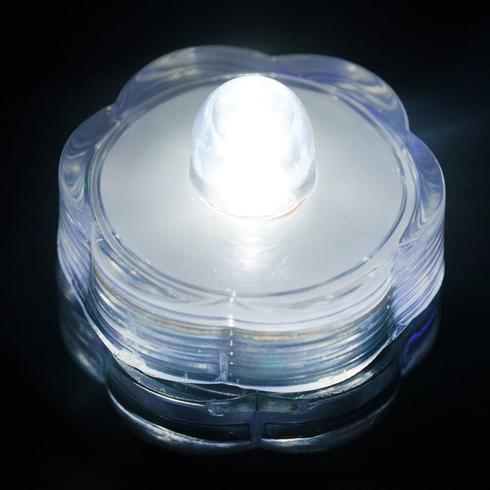 12 Pack Submersible LED Lights for Vases, Floral Centerpieces - Waterproof Battery Operated Lights for Wedding Decor, Party, Home & Garden Decoration