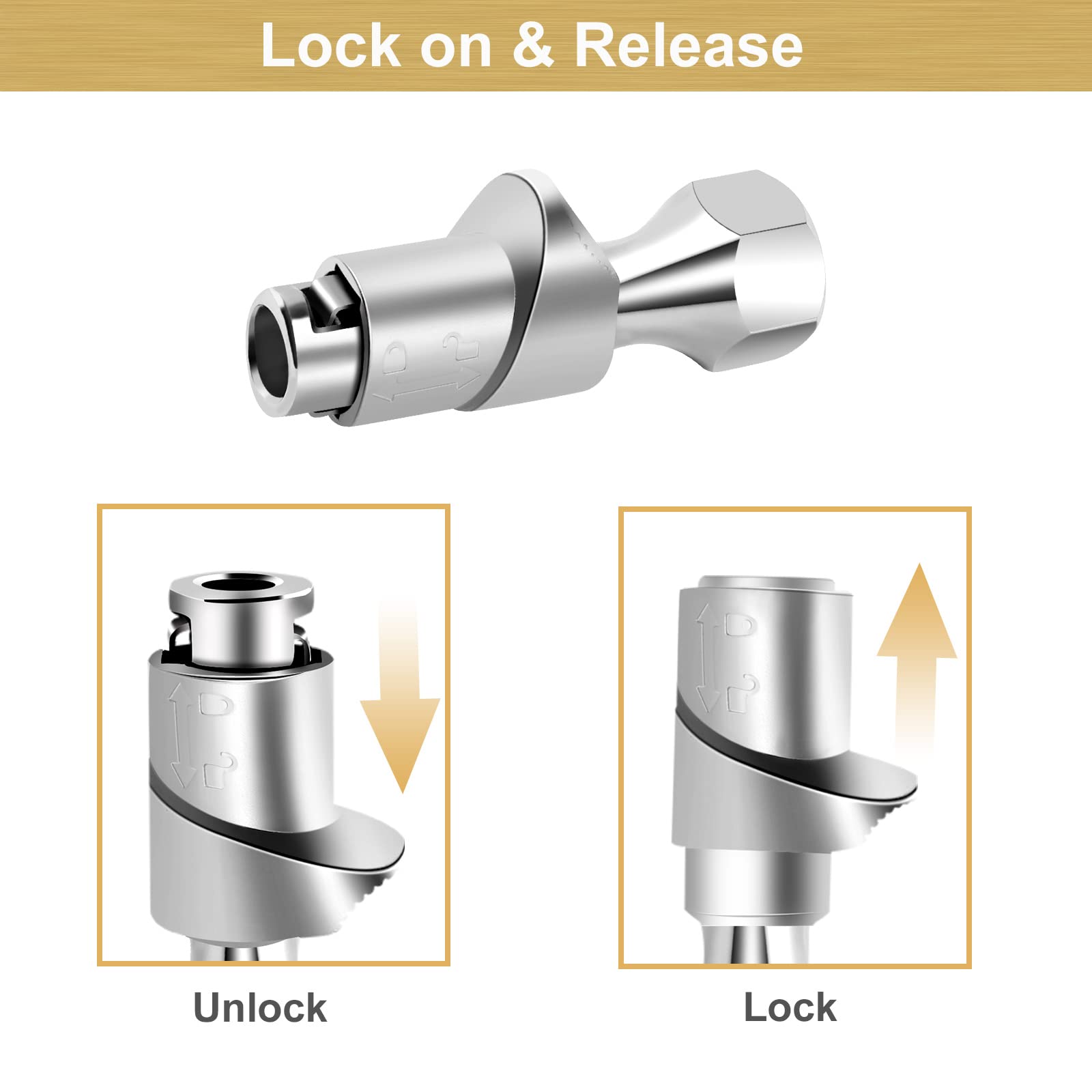 GODESON Lock On Air Chuck - 1/4