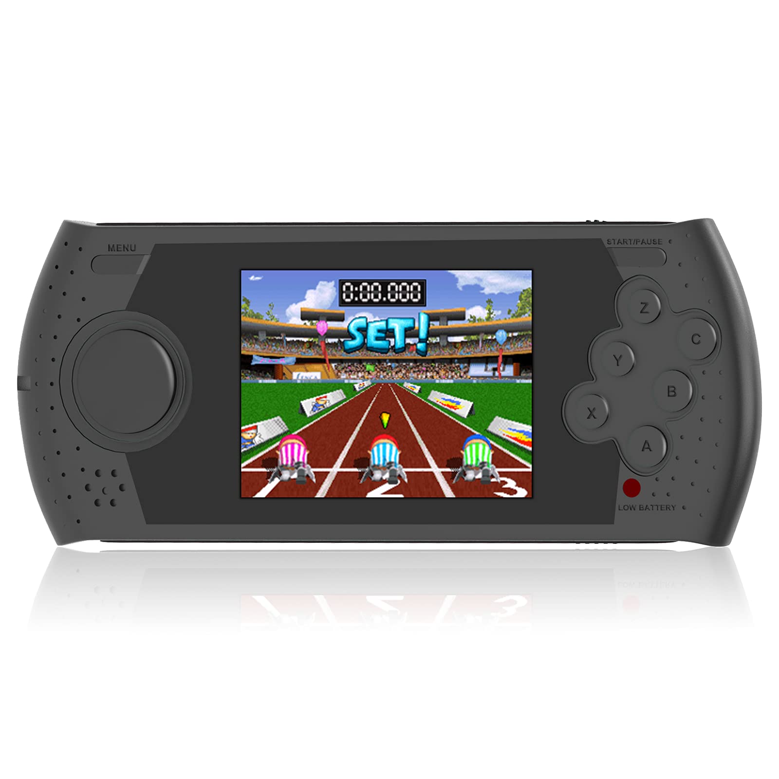 16 Bit Retro Handheld Game Console for Kids - Built-in 230 HD Games, 3