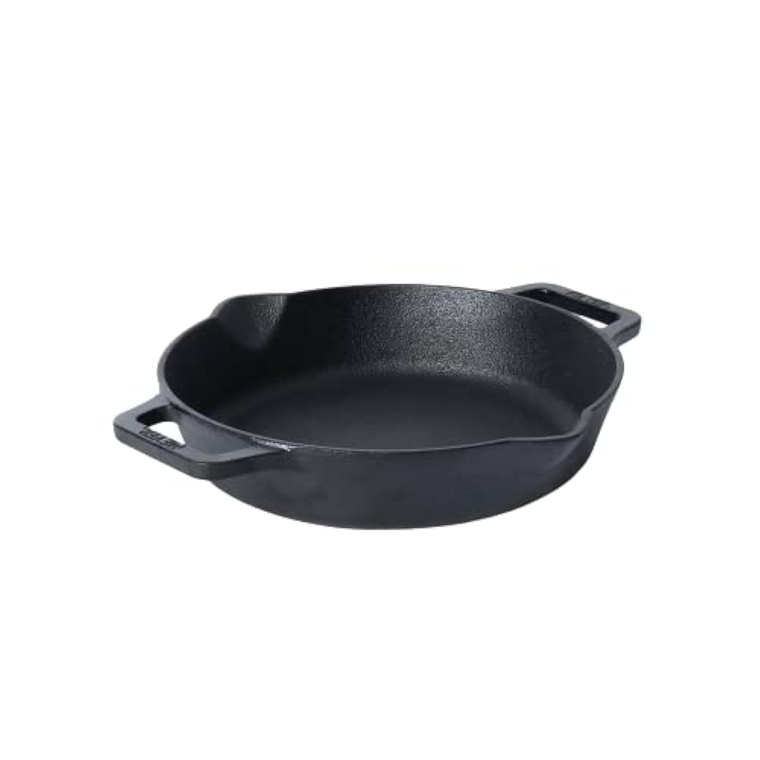 Premium Meyer Pre-Seasoned Cast Iron Skillet – 22cm (1.3L) Black Frying Pan with Dual Side Handles for Gas & Induction Stoves | Durable Cast Iron Cookware for Searing, Baking & Camping | Perfect for Steaks, Cornbread & Outdoor Cooking