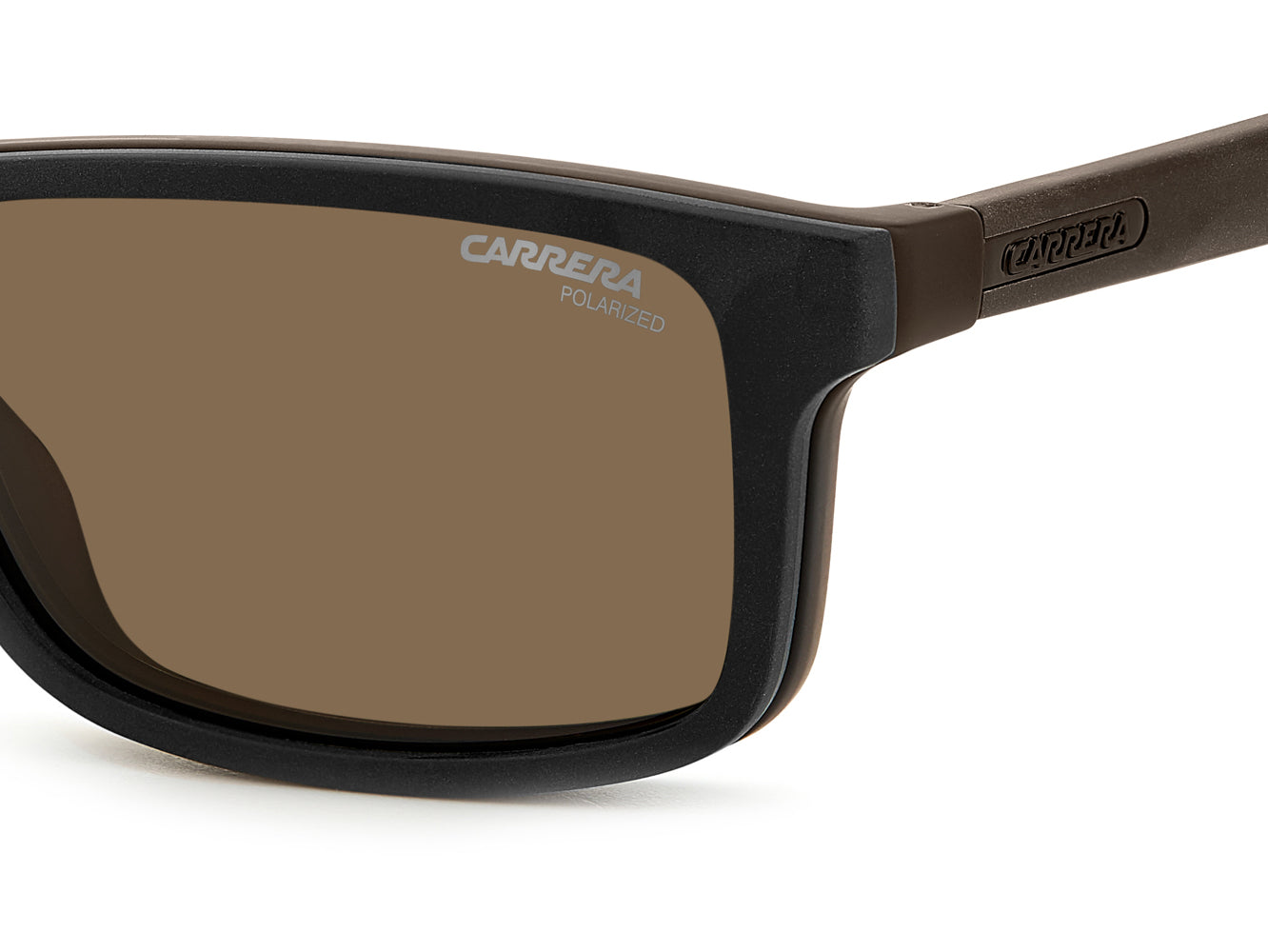 Carrera 8057/CS Clip-On Sunglasses - Polarized UV Protection for Men & Women - Perfect for Driving, Running, and Outdoor Sports