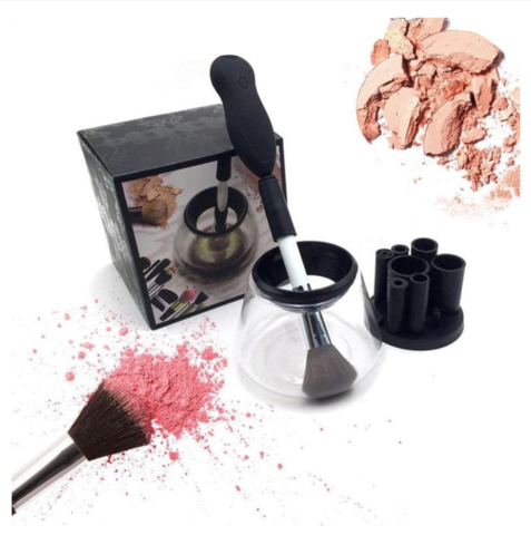 Electric Makeup Brush Cleaner Set - Professional Automatic Cosmetic Brush Washer with Drying Stand - Perfect for Home & Salon Use - Great Gift for Makeup Lovers