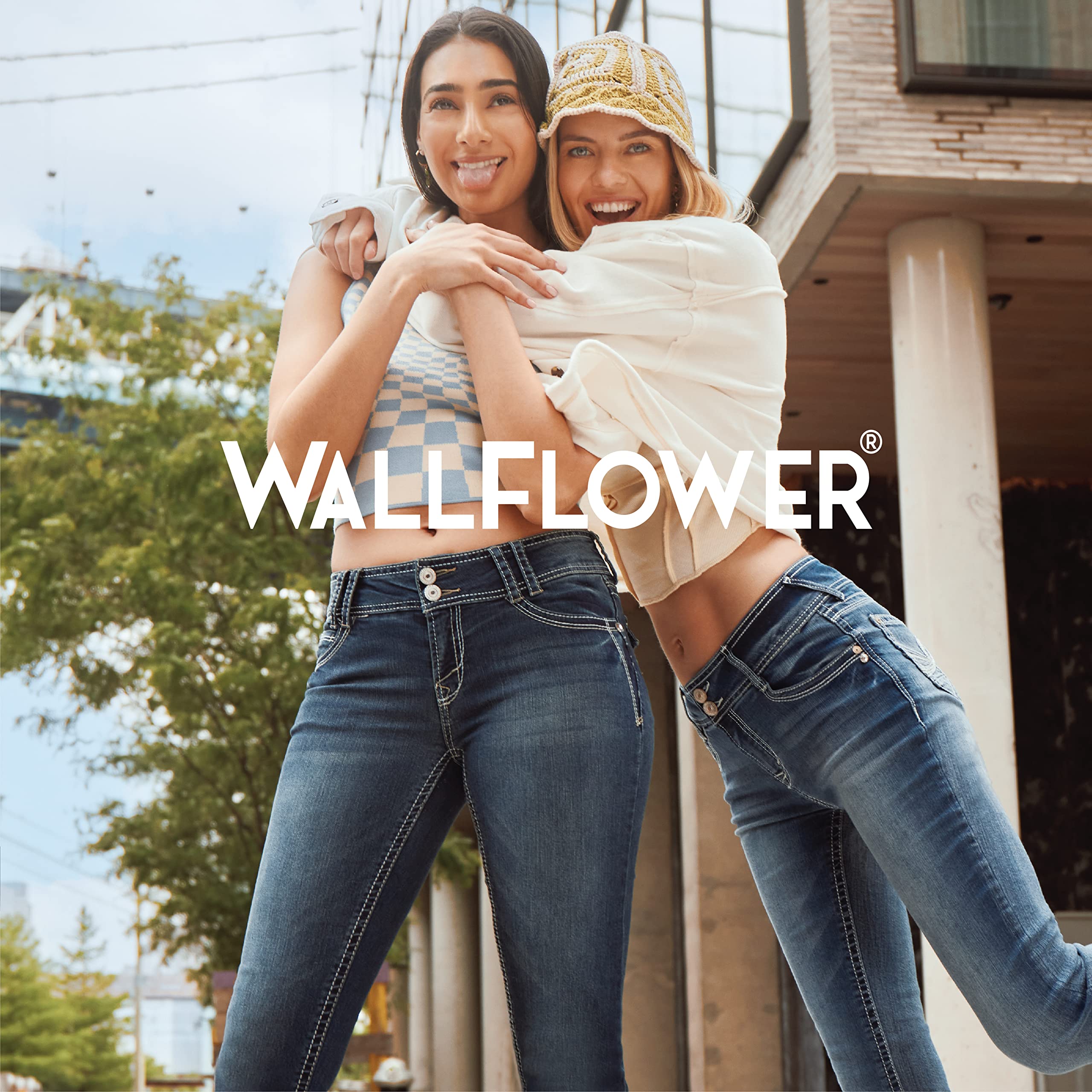 Fearless Curvy High Rise Stretch Jeans for Women - Comfortable Barrel Fit & Insta Stretch Denim - Perfect for Casual Wear, Night Out & Everyday Fashion