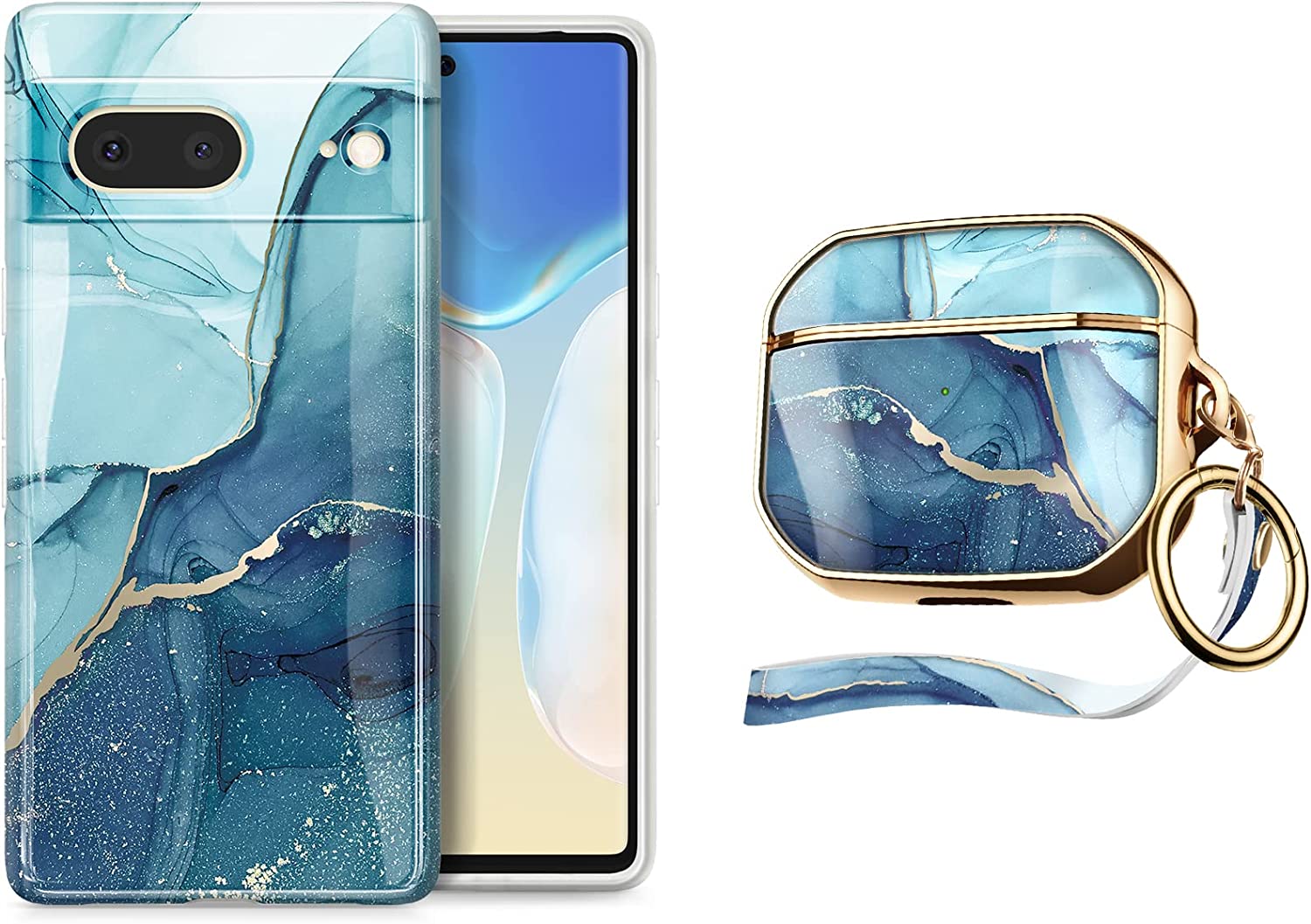 Google Pixel 7 Case & AirPods 3 Case - Protective Phone Cover & Wireless Earbuds Cover - Perfect for Travel, Work, and Everyday Use