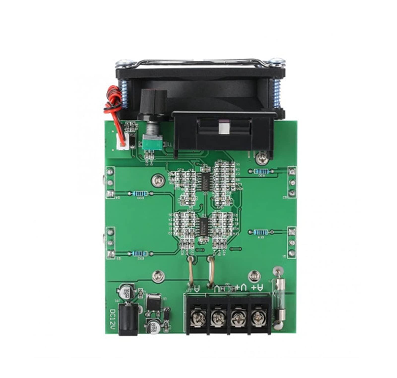 12V 250W Electronic Load Battery Tester - Adjustable 0-20A Discharge Module for Battery Capacity Testing, Aging Analysis & Power Supply Evaluation | Perfect for Lab Testing, DIY Projects & Electronics Repair