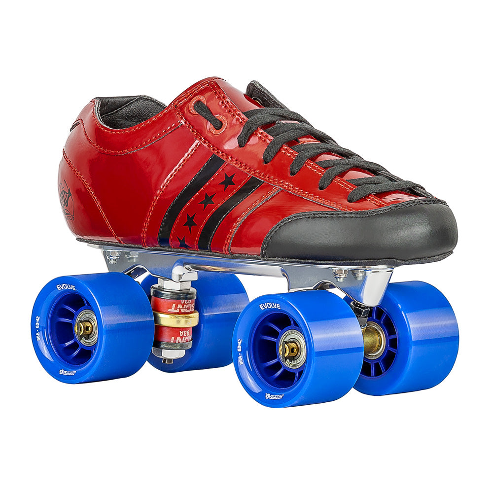 Bont Quad Star Zeus Speed Skates - High-Performance Inline Skates for Racing & Speed Training - Perfect for Indoor & Outdoor Track Competitions