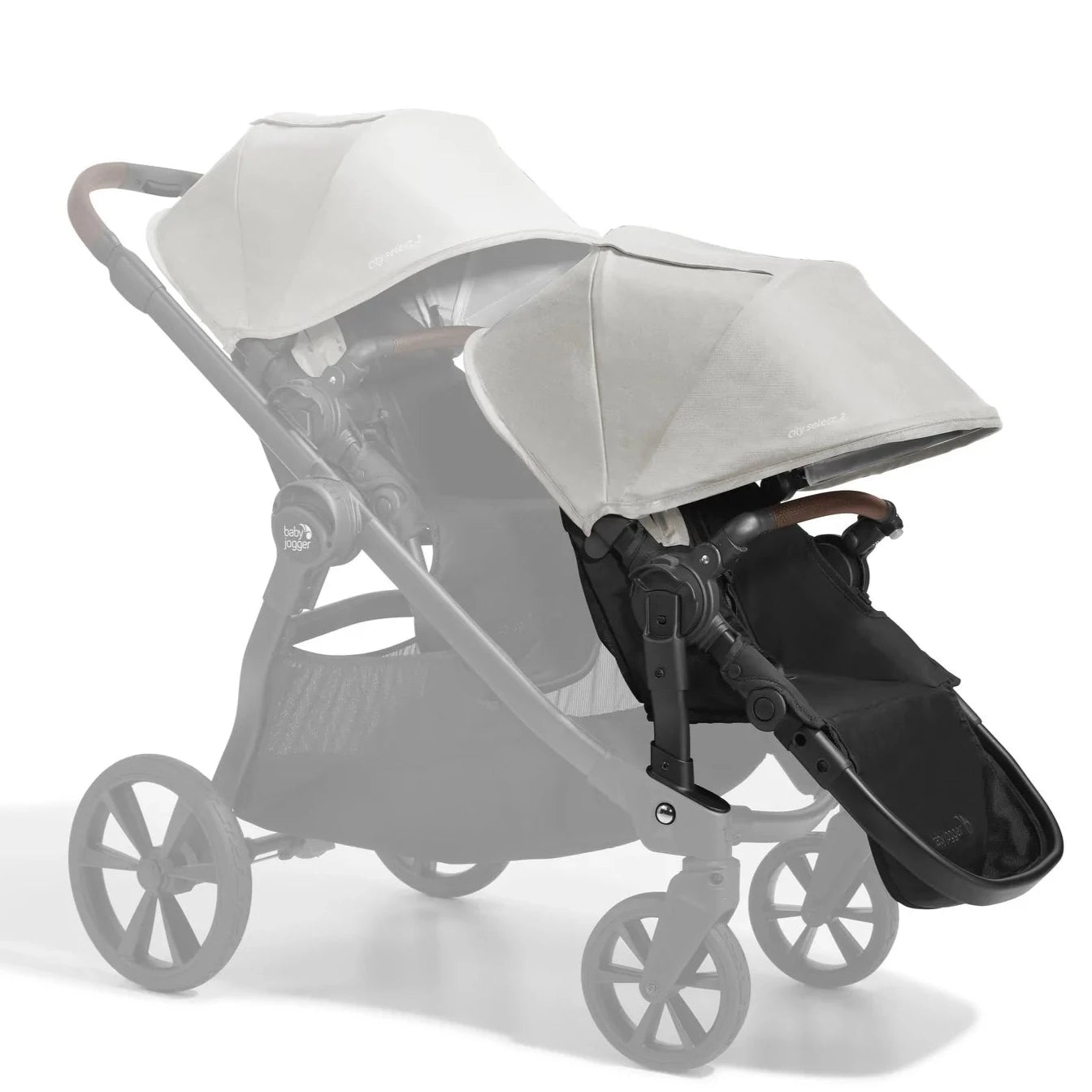 Baby Jogger City Select 2 Second Seat Kit - Extra Stroller Seat for Twins or Siblings - Perfect for Family Outings, Shopping & Travel