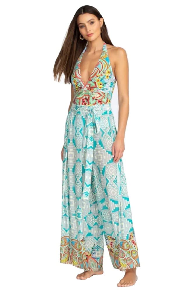 Johnny Was Women's Boho Wrap Pants - Flowy Comfort for Yoga, Beach & Casual Wear