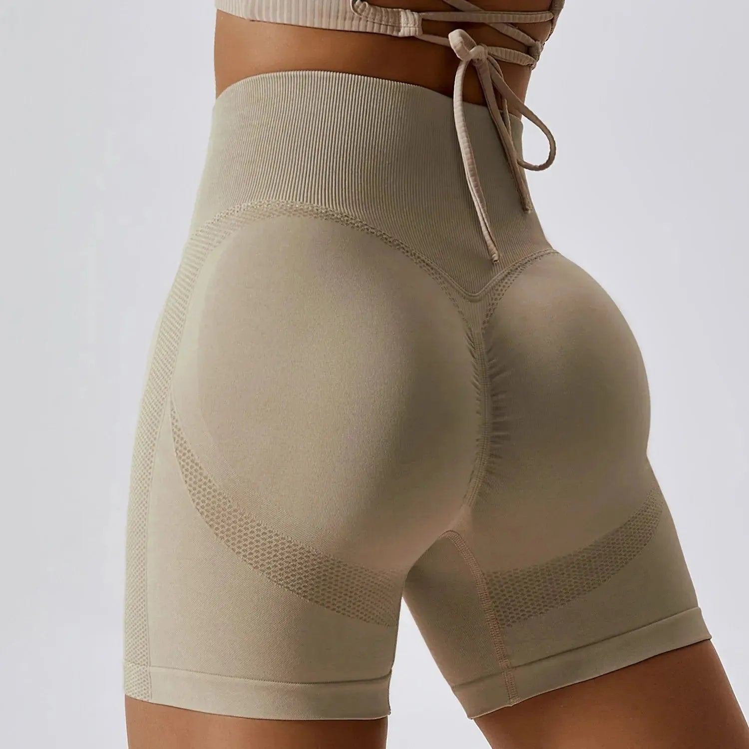 Women's Seamless Push Up Scrunch Butt Workout Shorts - High Waist Running, Fitness, Yoga & Gym Shorts for Active Women | Perfect for Training, Jogging & Lounge Wear