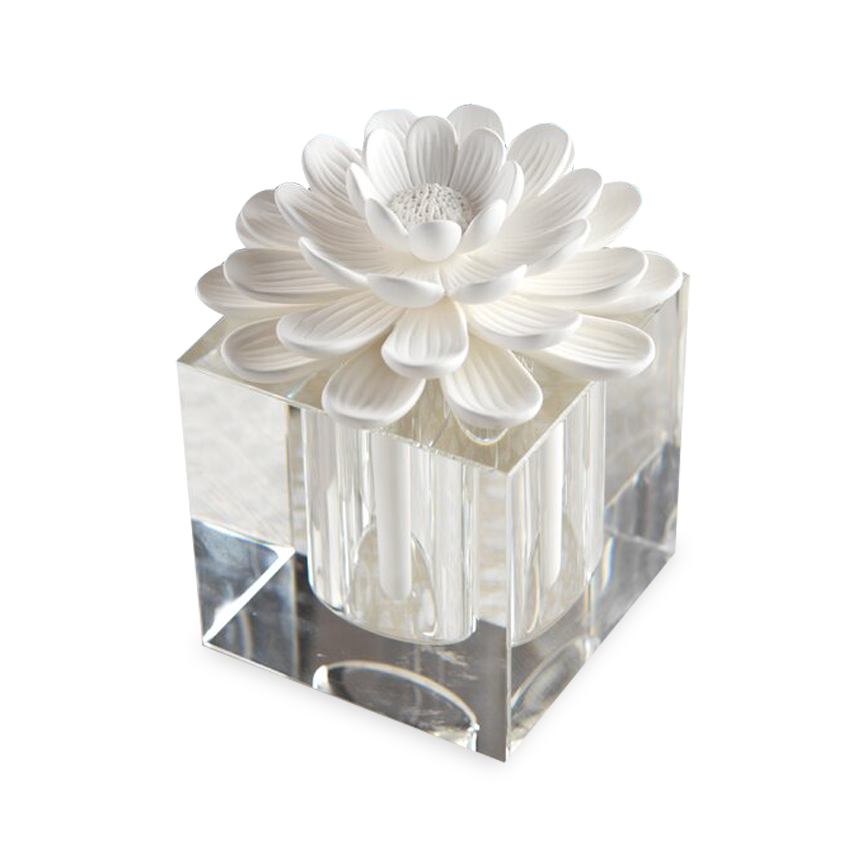 Modena Crystal Essential Oil Diffuser - Aromatherapy Ultrasonic Humidifier for Home, Office & Spa | Perfect for Relaxation, Stress Relief & Better Sleep