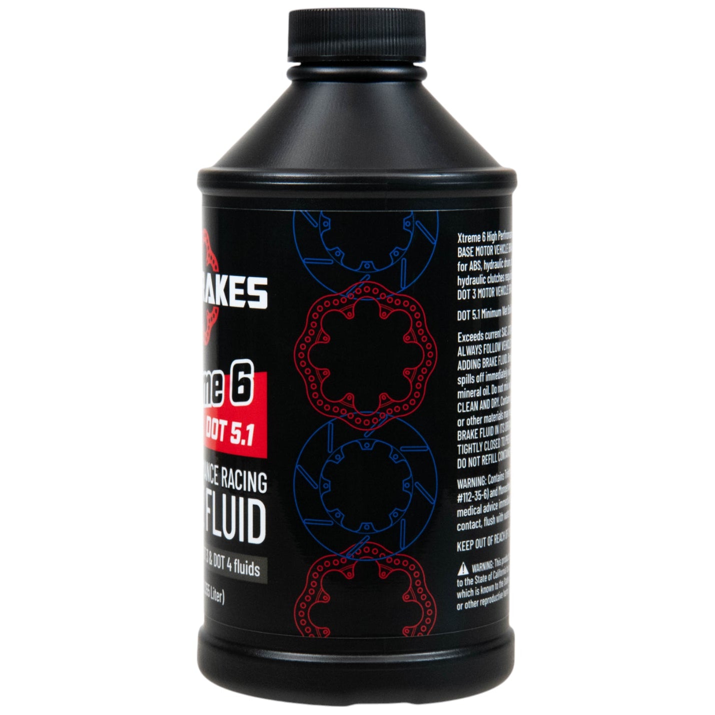 TBM DOT 5.1 Extreme 6 Brake Fluid - 12 Bottles Case | High Performance Brake Fluid for Racing, Motorcycles & Heavy Duty Vehicles | Perfect for Track Days, Off-Roading & Extreme Driving Conditions