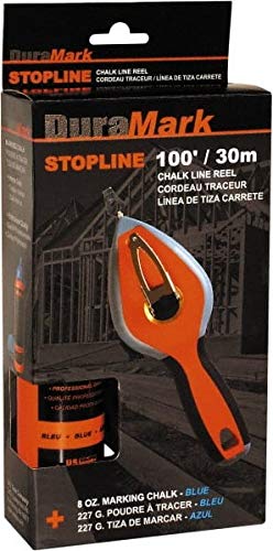 **Blue Chalk Line Reel - 100 Foot Measuring Tape (4 Pack) - Perfect for Construction, Carpentry, and DIY Home Projects**