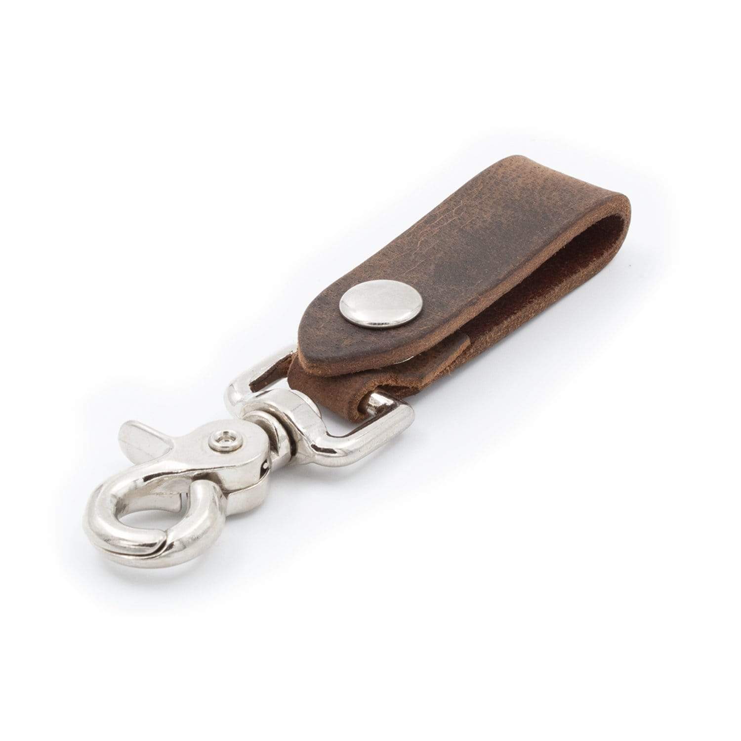 Premium Full Grain Leather Keychain - Durable & Stylish for Everyday Use - Perfect for Keys, Wallets & Gifts