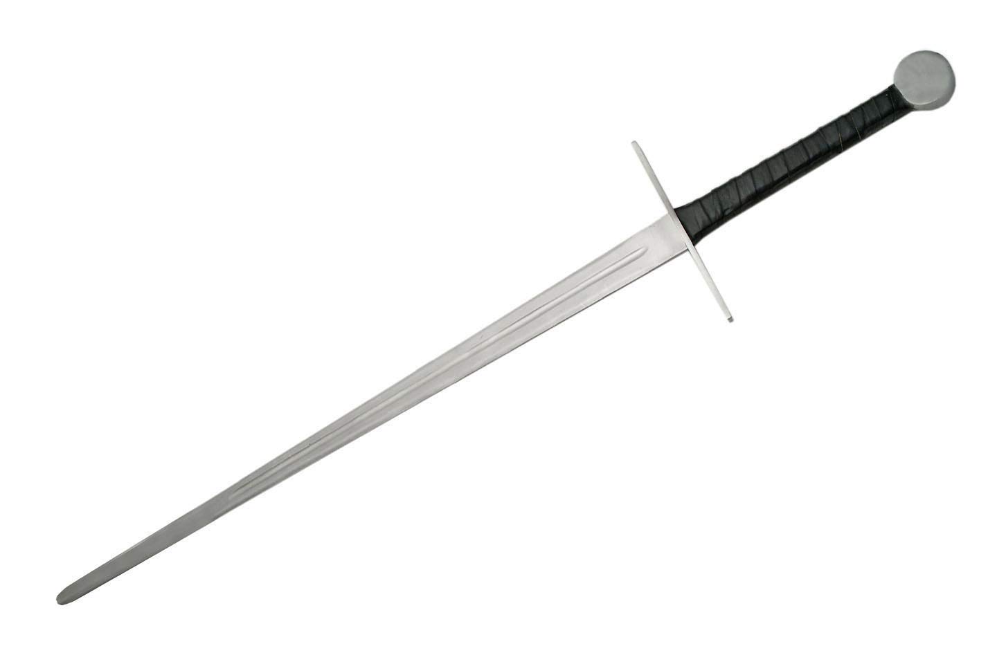 SZCO Supplies Full Tang Medieval Sword - High-Quality Handmade Battle Ready Sword for Collectors, LARP, Cosplay & Home Decor