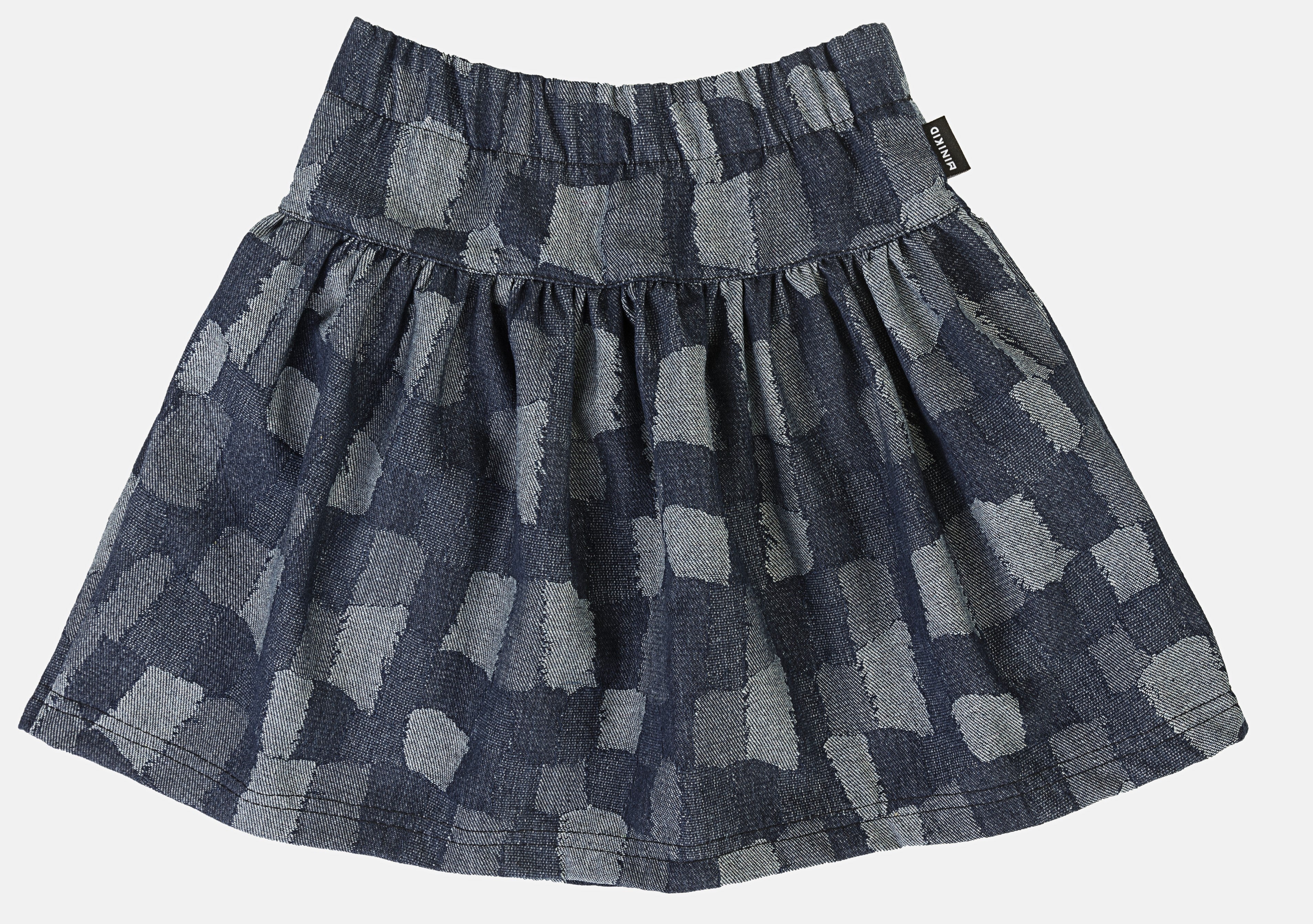 Minikid Jacquard Skirt for Women - Elegant Floral Print A-Line Skirt | Perfect for Casual Wear, Office Outfits & Summer Dresses