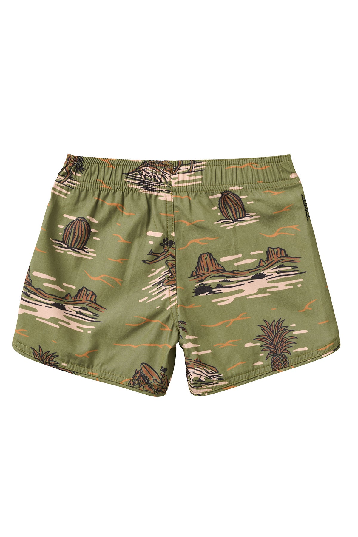 Seaesta Surf Surfing Cowboy Boardshorts - Quick-Dry Swim Trunks with Cactus Design for Men | Perfect for Beach, Pool, and Summer Water Sports