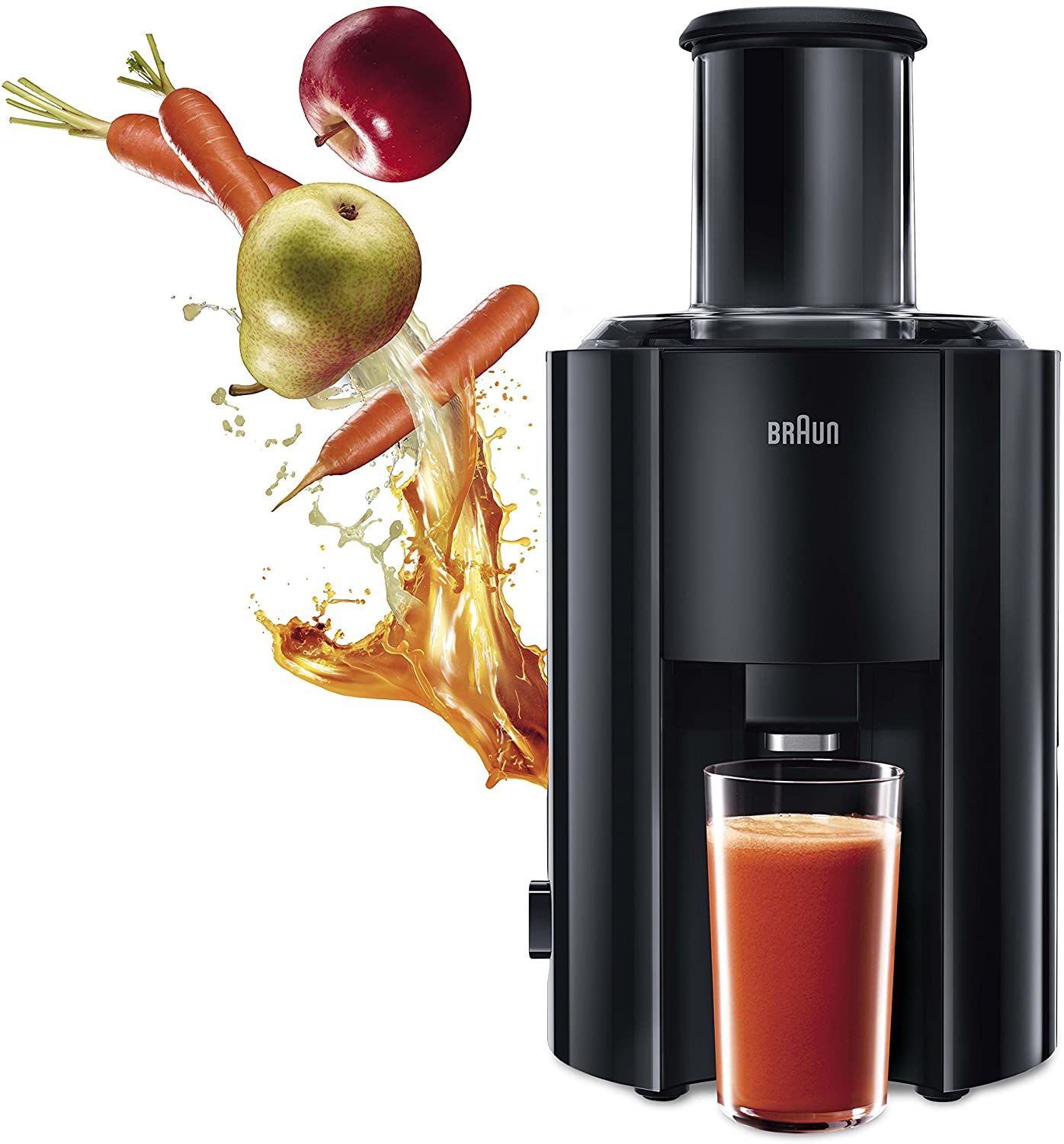 Braun J 300 50 Hz Multiquick 3 Juicer - High Power 1000W Motor, 220-240V for Fast Juicing | Perfect for Fresh Juice, Smoothies & Healthy Drinks at Home