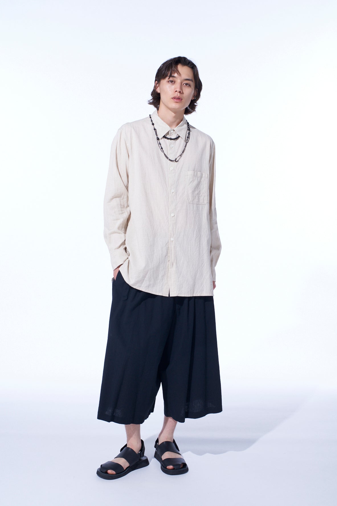 Premium Cotton Linen Blend Culotte Pants for Women - Comfortable High-Waisted Wide Leg Palazzo Pants for Casual Wear, Office & Summer Outfits