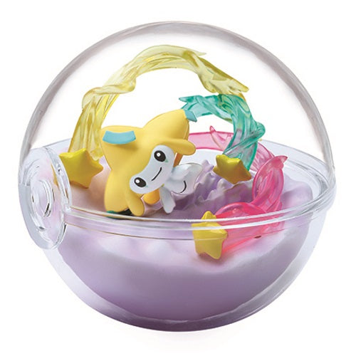 Pokemon Terrarium Collection - 8 Re-Ment 3 Inch Miniature Collectible Figures for Home Decor, Office Display & Anime Fans - Perfect for Shelf Displays, Gift Giving & Pokemon Enthusiasts