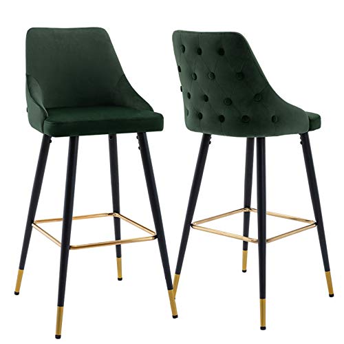 Green,button Tufted