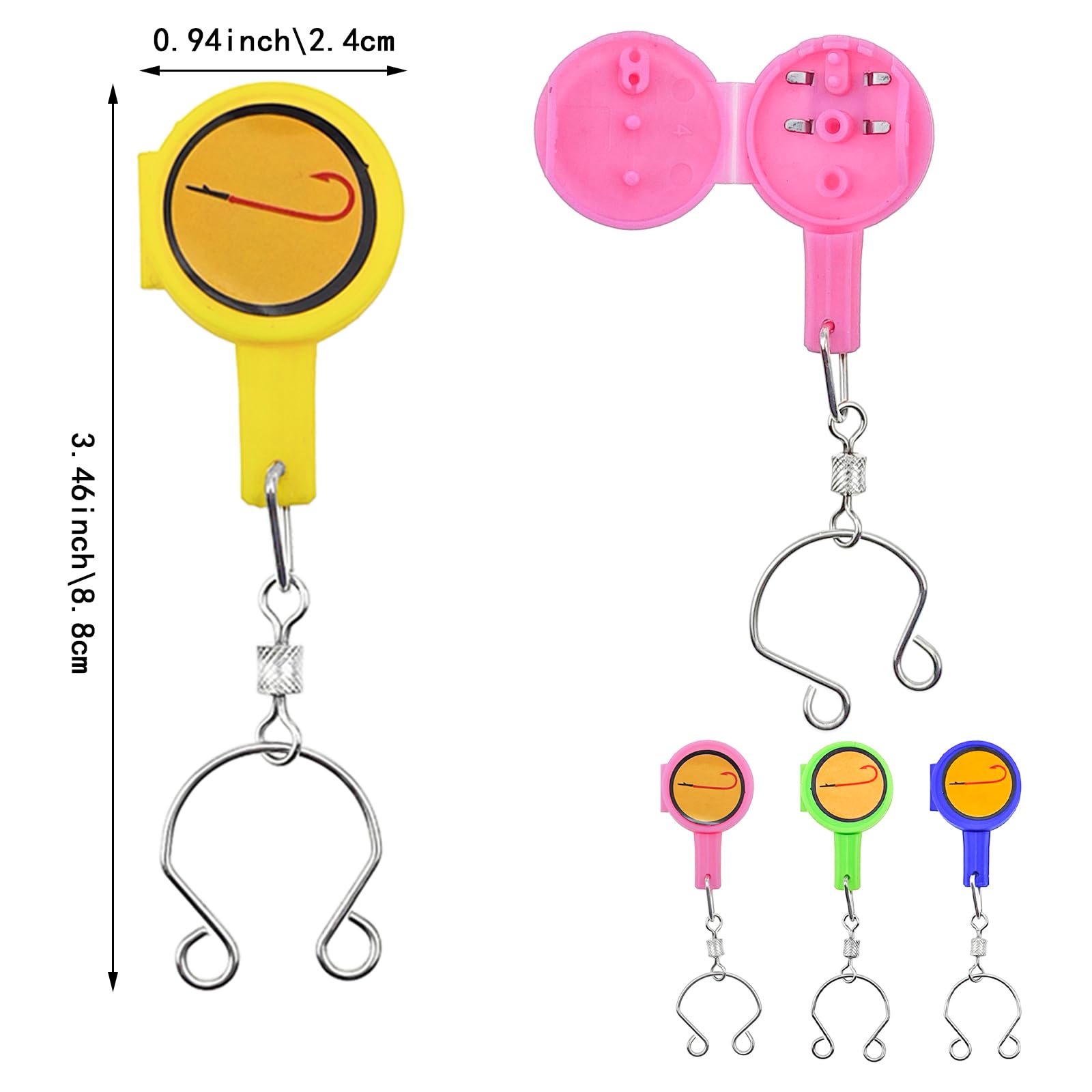 **Best Fishing Knot Tying Tool – Easy-to-Use Fishing Accessories for Securing Fishing Line to Hooks – Ideal for Beginner Anglers – Fish Lure Hook Protectors – Perfect for Freshwater & Saltwater Fishing**