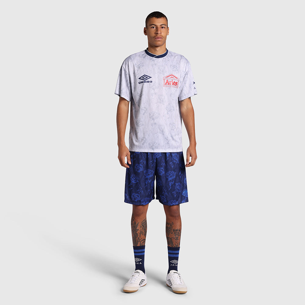 Aries Roses Football Shorts - Breathable Soccer Shorts for Men & Women - Perfect for Training, Matches & Casual Wear