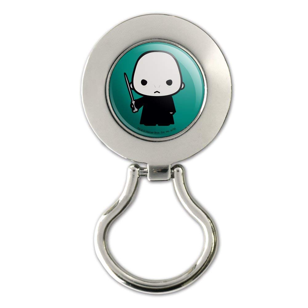 Harry Potter Voldemort Cute Chibi Magnetic ID Badge Holder - Fun Office Accessory for Teachers, Nurses & Potter Fans