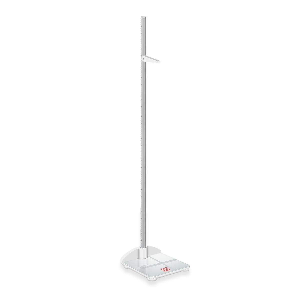 Foldable Portable Stadiometer - 2-in-1 Mechanical Height Rod & Scale for Kids & Adults (Measures up to 79 Inches & 200 lbs) - Perfect for Home, Clinic, and School Growth Tracking