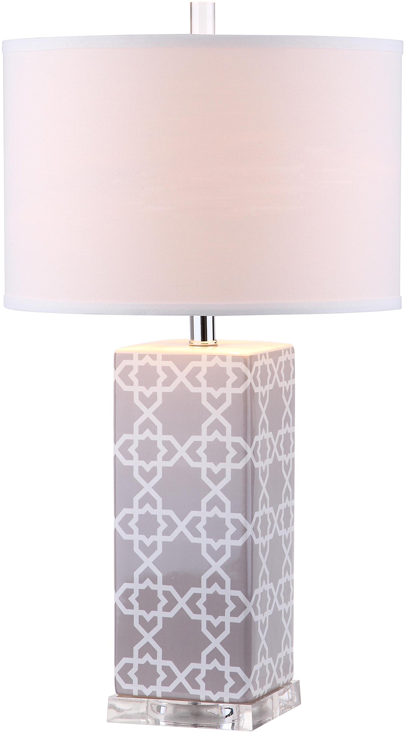 SAFAVIEH Modern Quatrefoil Table Lamp Set of 2 - 27