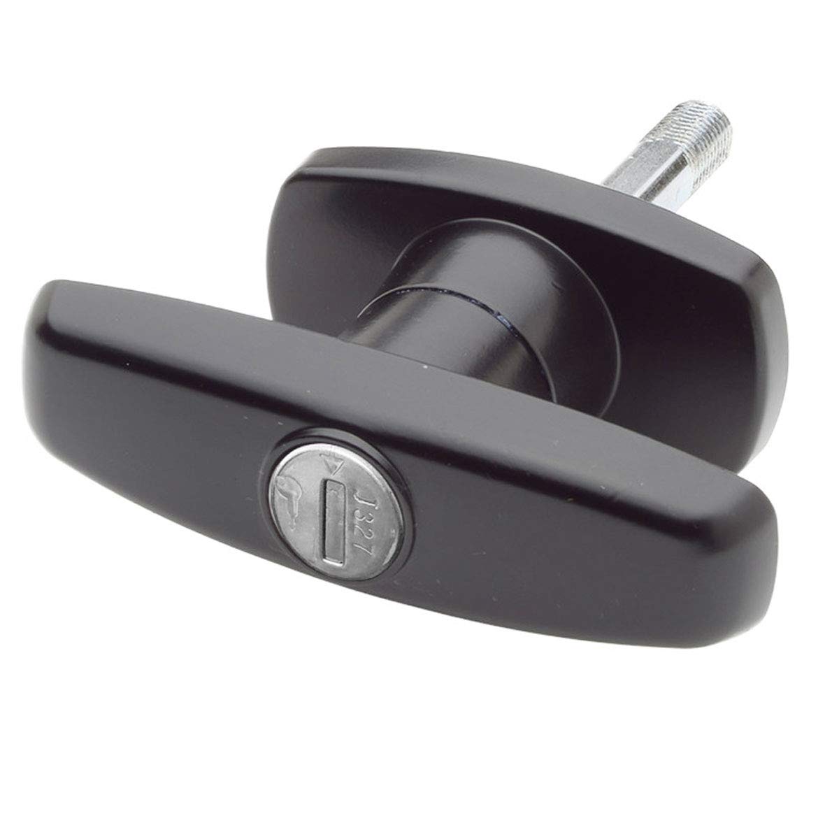 Gordon Glass T-323T T-Handle Lock Set with Key J327 for Leer & Century Truck Caps