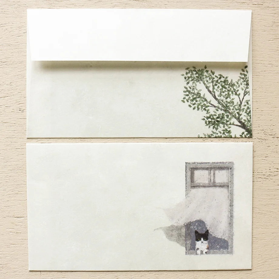 Akira Kusaka Letter Set - Premium Japanese Stationery for Writing Letters, Notes & Greetings - Perfect for Personal Correspondence, Journaling & Gift Giving