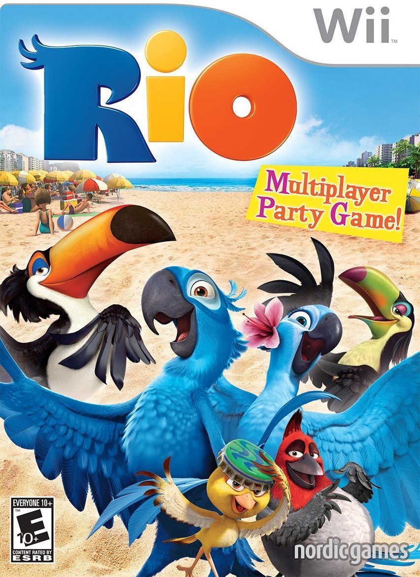 Nintendo Wii Rio Game by Nordic Games - Fun Family Party & Dance Adventure for Kids & Adults