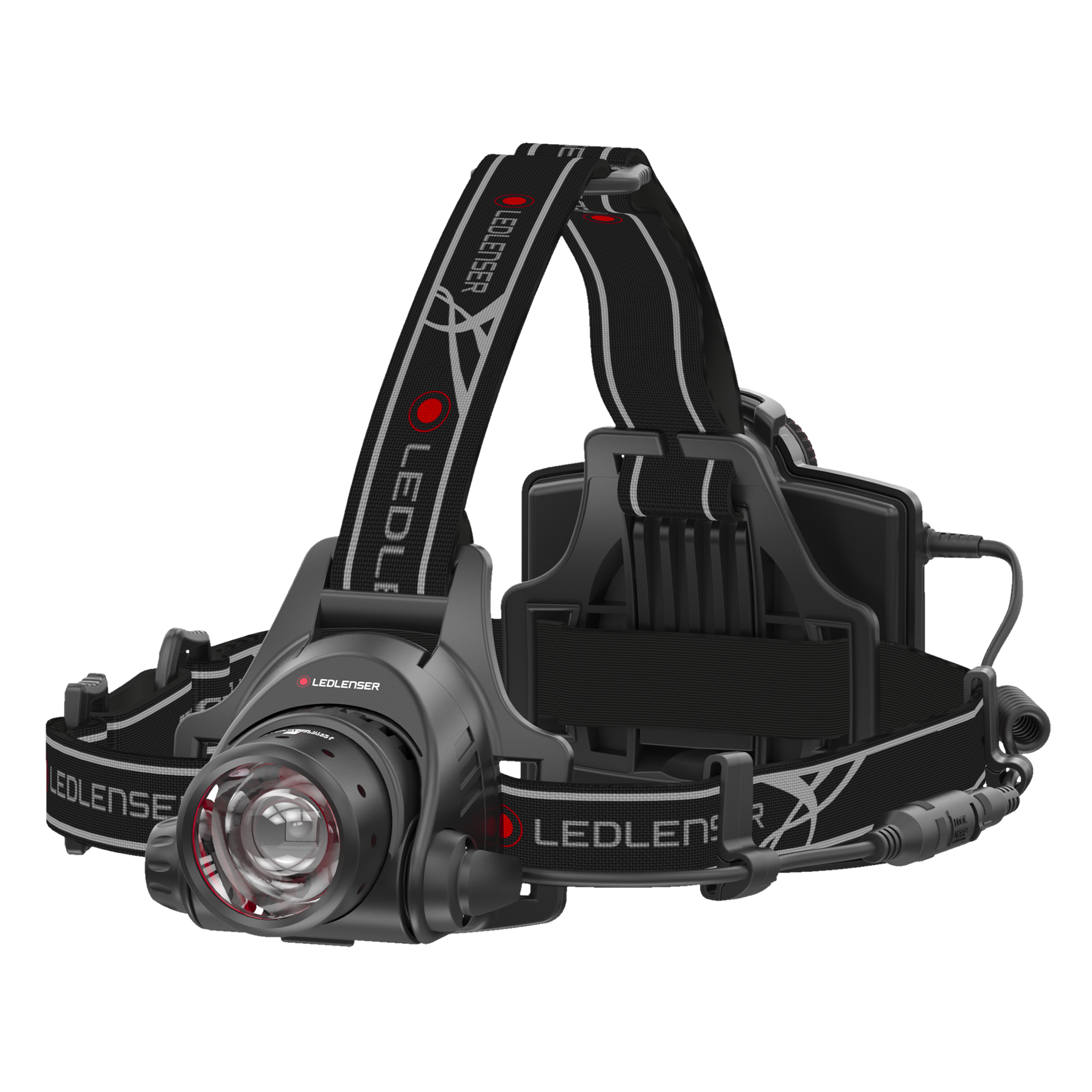 H14R 2 LED Headlamp - Rechargeable, Waterproof, Adjustable Headlight for Camping, Hiking, Running & Outdoor Activities