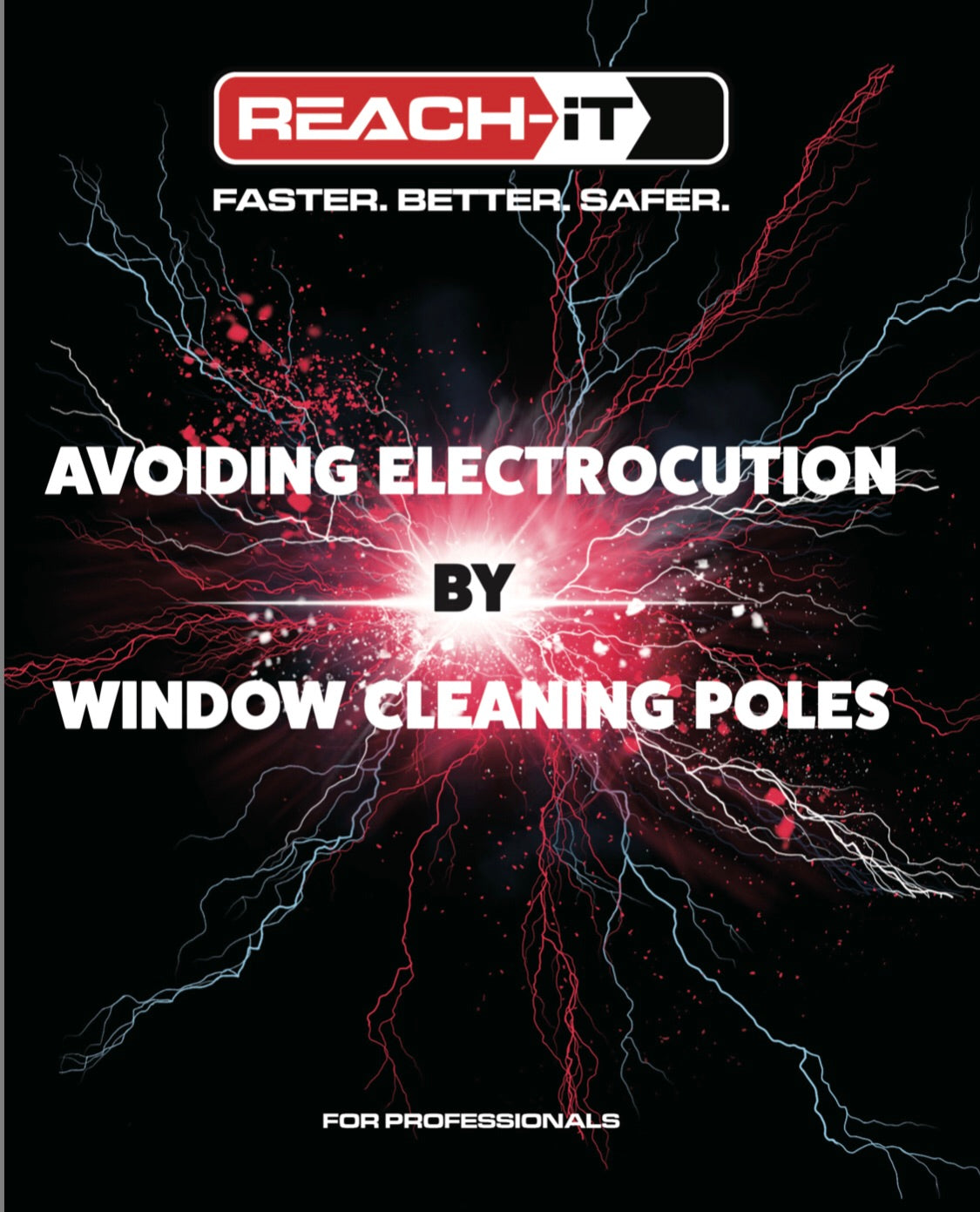 Insulated Window Cleaning Poles - Safe & Non-Conductive for High Reach Cleaning | Perfect for Homes, Offices & Commercial Buildings