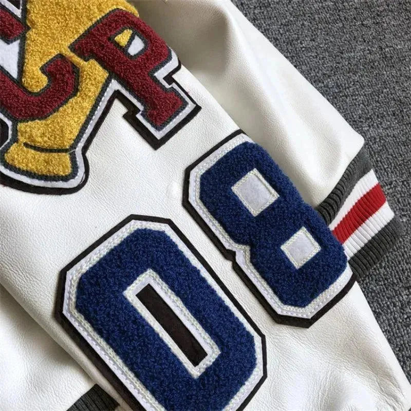 Men's Y2K Retro Varsity Jacket - Vintage 90s Baseball Jacket for Men | Streetwear Fashion | Perfect for Casual Outfits, College Campuses & Hip Hop Style