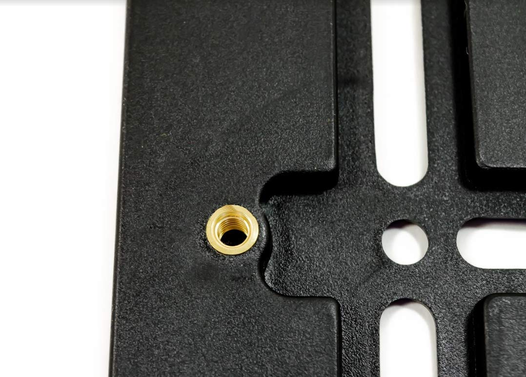 Mercedes-Benz Front Bumper License Plate Relocator Bracket Kit - Universal Fit for All Models (Includes 2 Screws + 4 Bolts & 4 Nuts) - Perfect for Car Modifications & Customization (50-Pack) - Bulk Discount Available ($9.95 to $6.50 per Unit)
