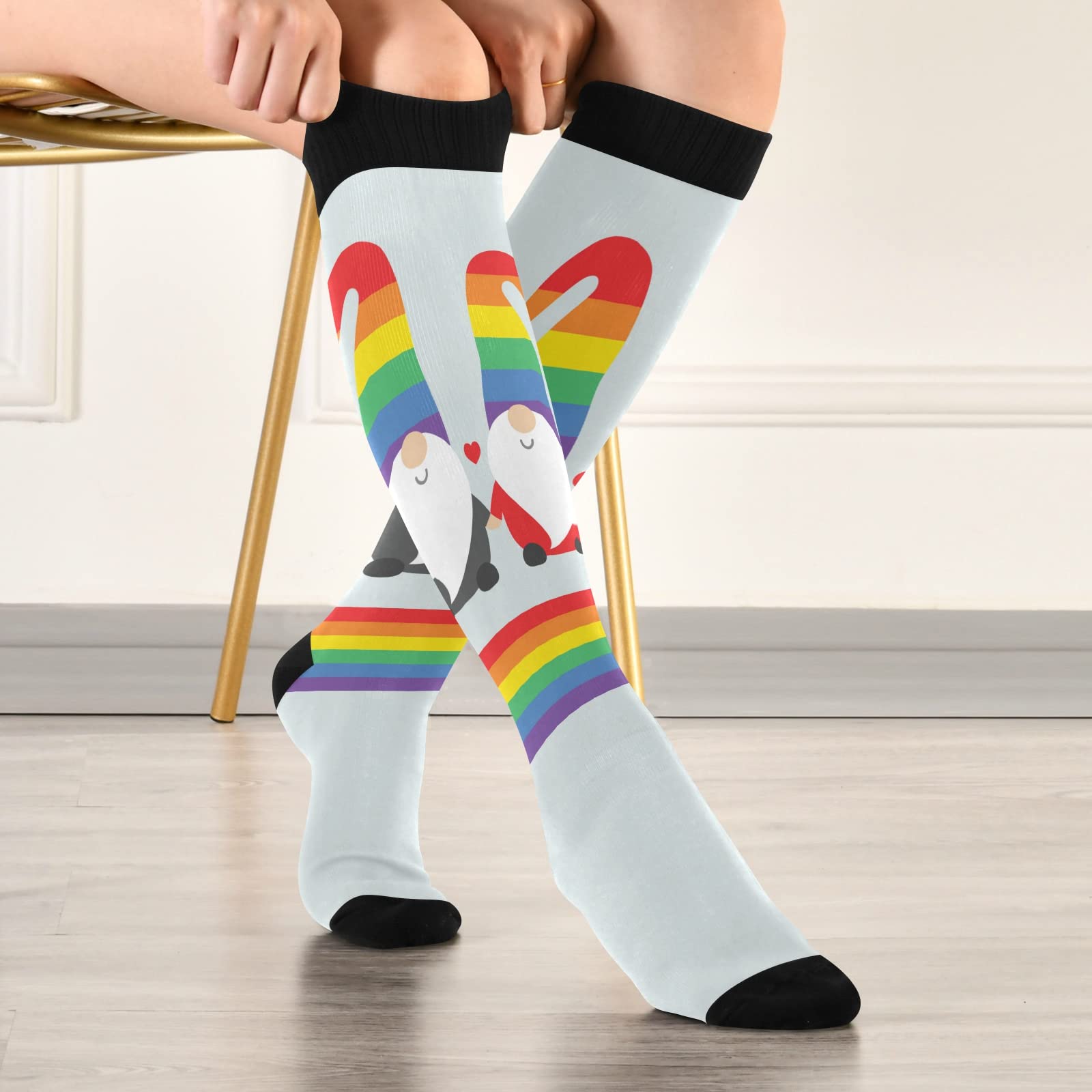 Fisyme Unisex Thermal Compression Socks for Running, Hiking & Cycling - Breathable, Comfortable & Supportive Athletic Crew Socks for Men & Women - Perfect for Workouts, Outdoor Sports & Daily Wear
