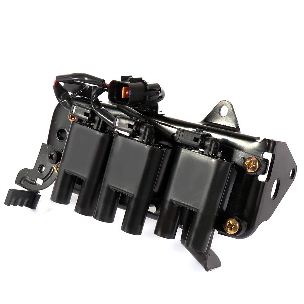 CCiYu 1 Pack Ignition Coil Compatible with Hyundai Santa Fe 2001-2006 Models - Replaces UF425 2730137116 - Perfect for Engine Performance & Smooth Driving