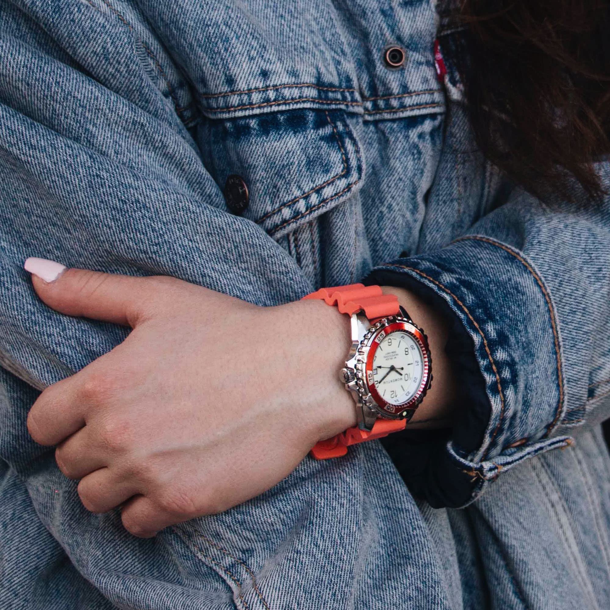 Unisex M1 Splash Watch - 200m Waterproof Dive Watch with Rotating Bezel for Swimming & Diving