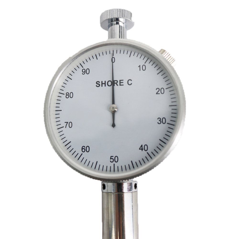 LX-C Shore Hardness Tester 0-100HC (HW) - Digital Rubber & Foam Durometer for Testing Sponge, Shoe Materials, Porous & Low Hardness Materials - Ideal for Quality Control in Manufacturing & Laboratories