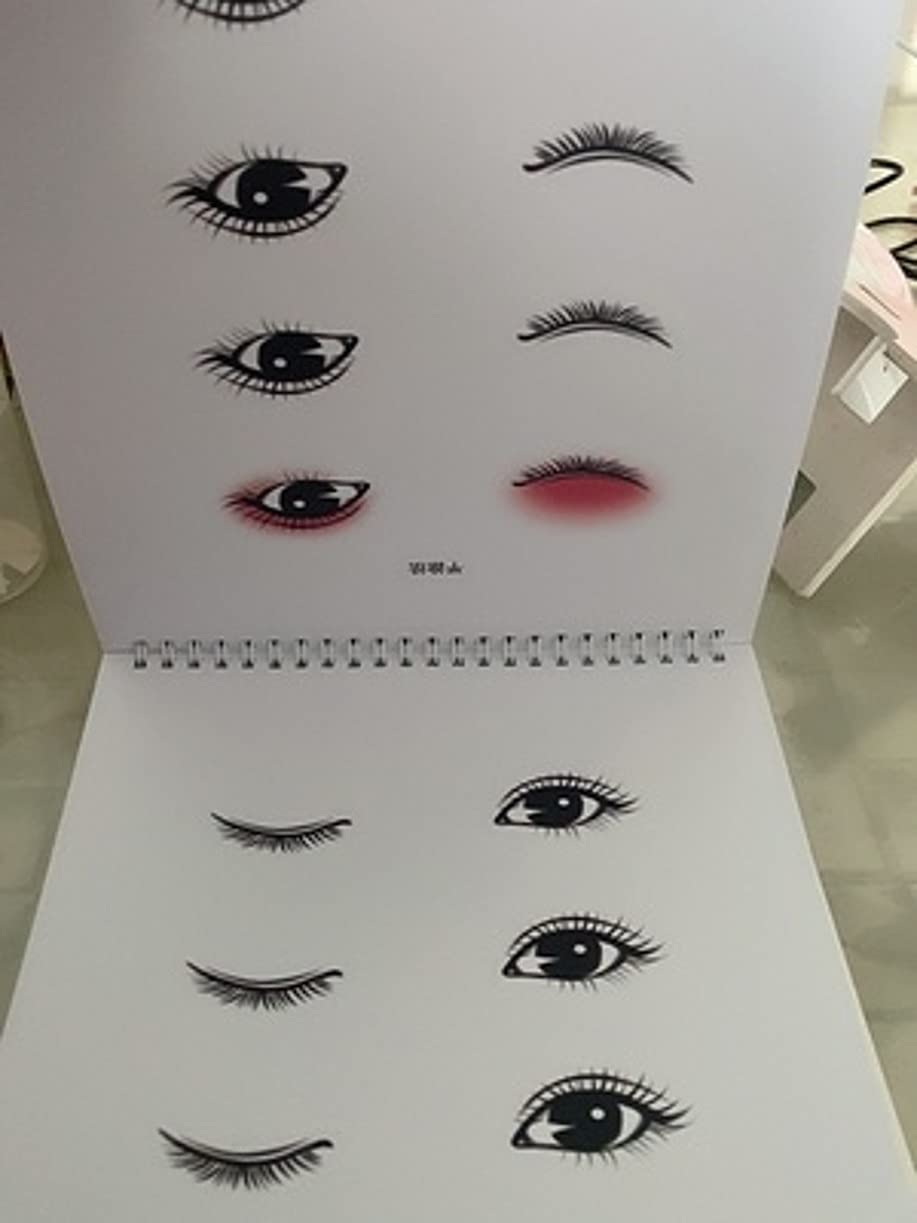 WellieSTR 62-Page Makeup Practice Book for Eyebrow, Eyeshadow & Lip Art - A4 Makeup Artist Training Workbook with Drawing Charts | Perfect for Beginners & Professionals, Salon Practice & Beauty School Training