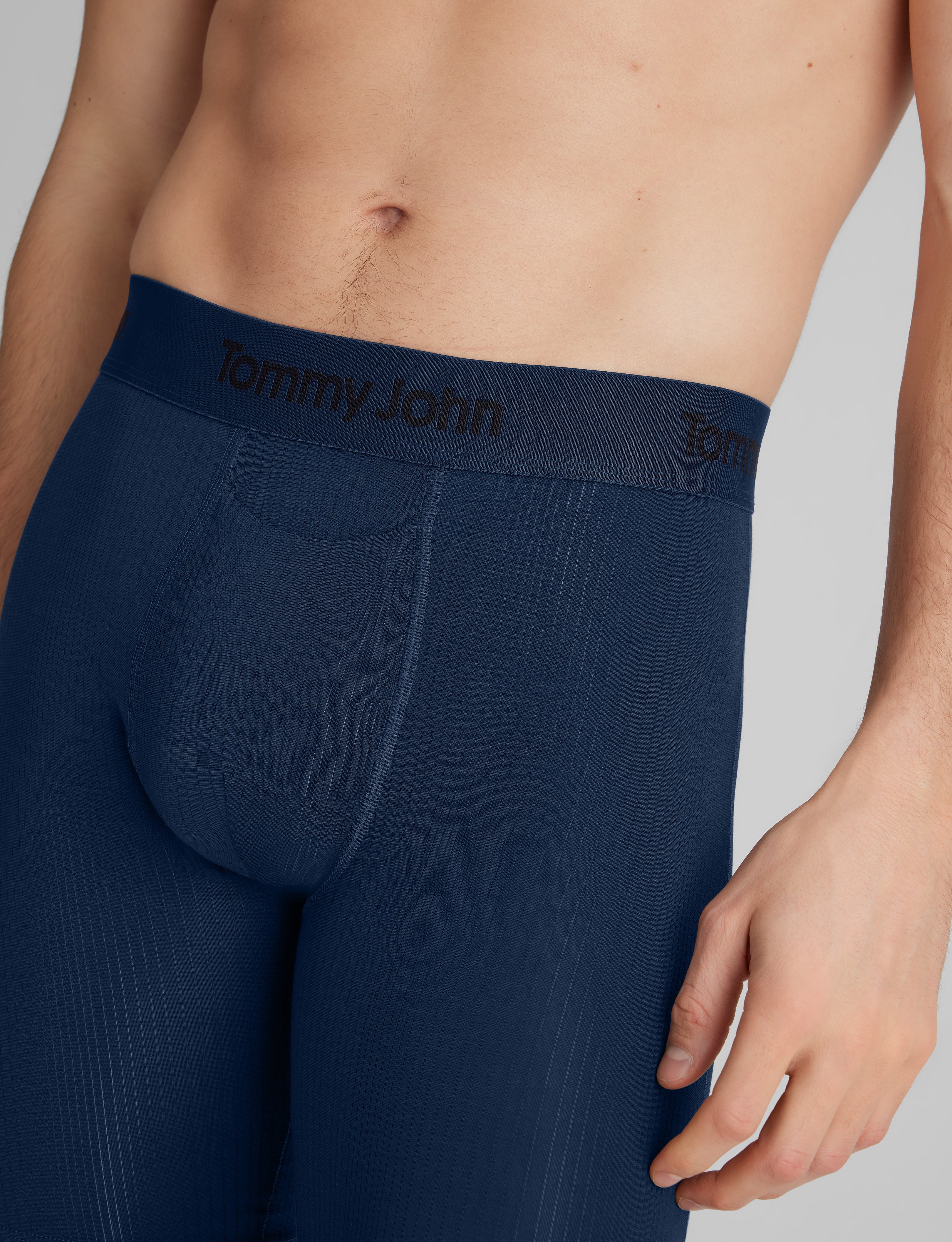 Premium Second Skin Luxe Rib Boxer Briefs - 8 Pack of Ultra-Soft Men's Underwear for All-Day Comfort | Perfect for Workout, Lounge & Everyday Wear