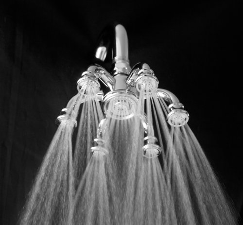 Octo 7 Shower System - 8 Function Rainfall Shower Head with Handheld Spray, High Pressure Water Saving Design for Luxury Spa Experience - Perfect for Bathroom Renovation and Relaxation