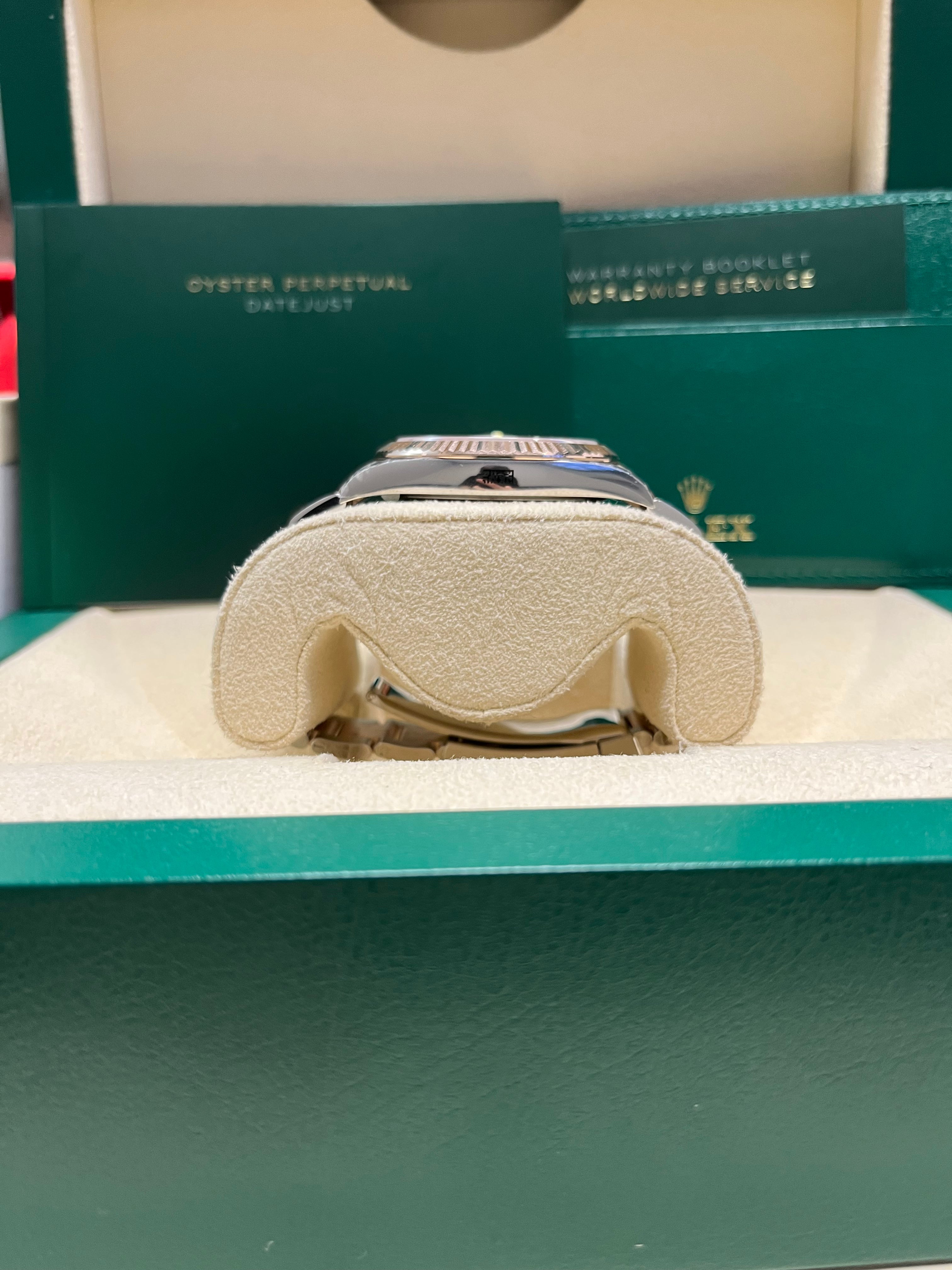 Rolex Datejust 41 Men's Watch - Oyster Bracelet, Chocolate Dial, Fluted Bezel (Ref #126331) | Luxury Automatic Timepiece for Business, Formal Events & Special Occasions
