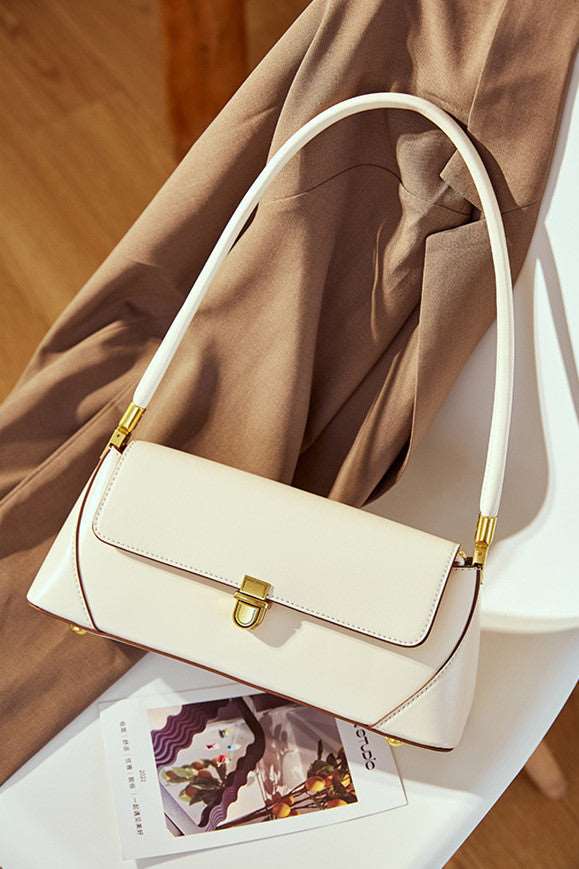 Stylish Genuine Leather Small Shoulder Handbag for Women - Perfect for Work, Travel & Everyday Use