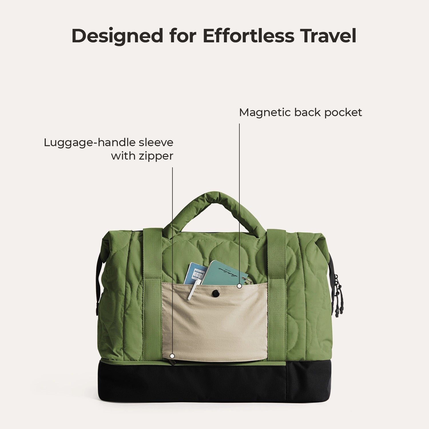 Paz Duffle Bag - Waterproof Travel Duffel Bag with Shoulder Strap, Large Gym Bag for Men & Women - Perfect for Workout, Travel, Sports & Weekend Getaways
