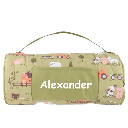 Personalized Farm Nap Mat
