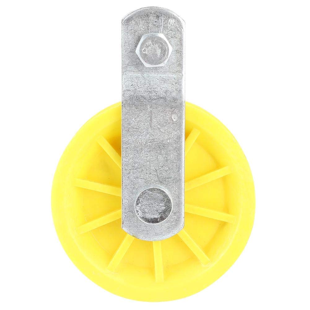 2Pcs Heavy Duty Metal Greenhouse Pulleys - Corrosion Resistant Agriculture Pulley System for Greenhouse, Livestock Farm & Gardening - Perfect for Ventilation Control and Shade Cloth Adjustment