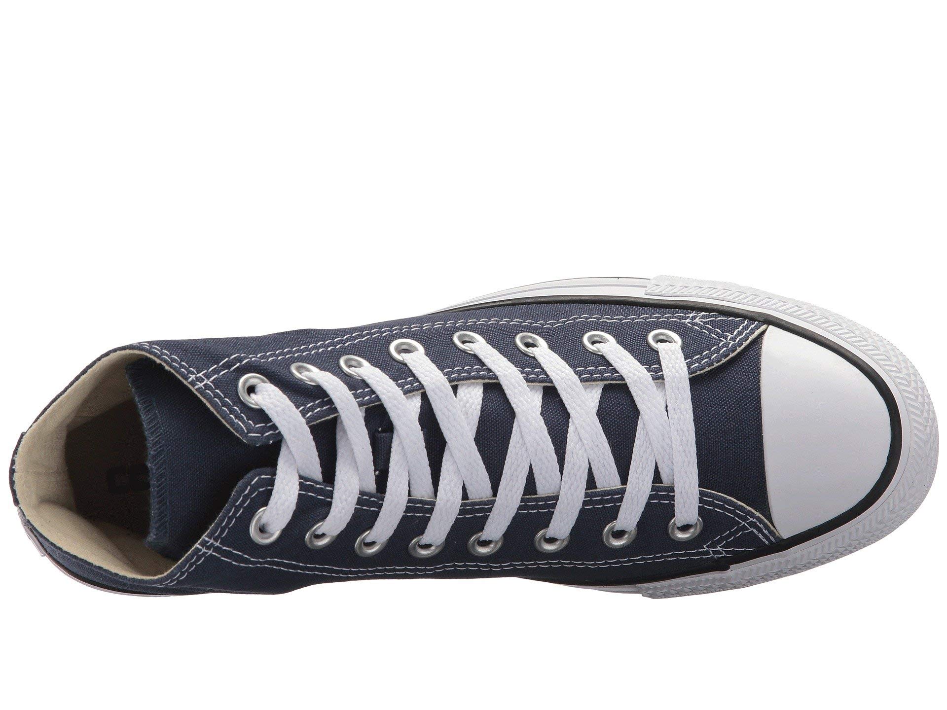 Converse Chuck Taylor All Star High Top Sneakers - Navy Blue & White Classic Canvas Shoes for Men & Women | Casual, Streetwear, Skateboarding